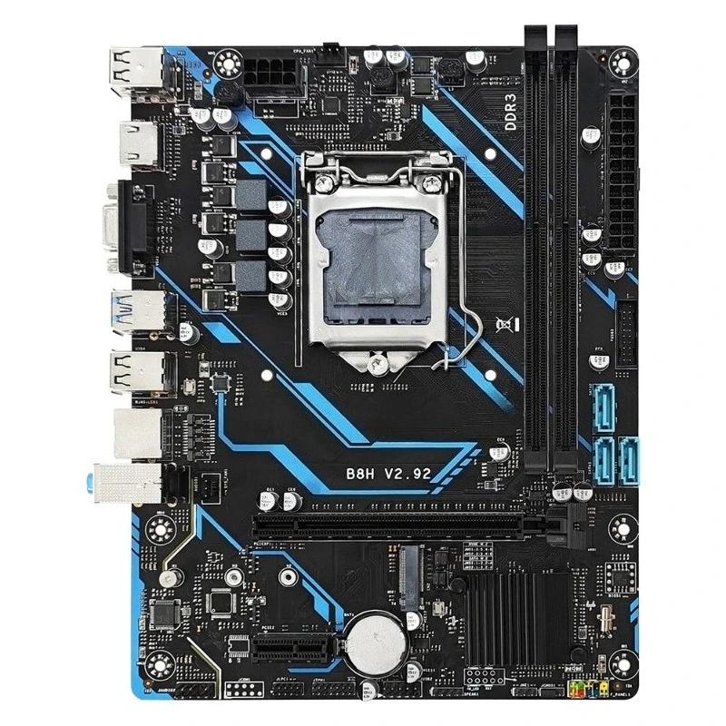For B85 Desktop Computer Main Board A-1150 Pins DDR3 Memory Support M.2 Solid State I3 4590CPU  2pcs
