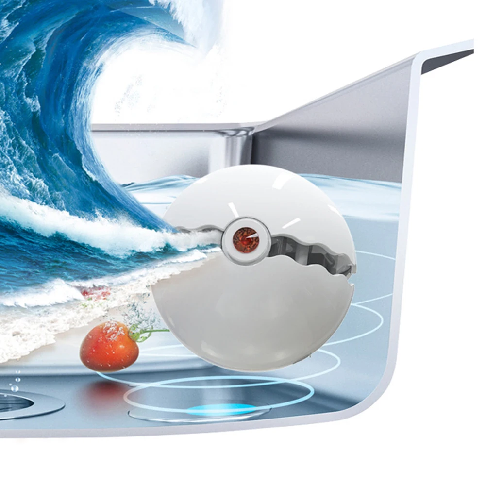 18W Ball Mini Ultrasonic Dishwasher Portable USB Wireless Sink Fruit Dish Washer Multifunctional Home Kitchen Dishwasher