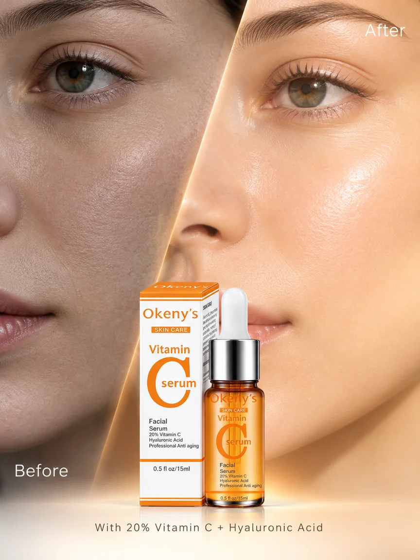Vitamin C Hydrating Serum functions Facial Moisturizing Repair Essence Facial Shrink Pores Brightning Korean SkinCare Products