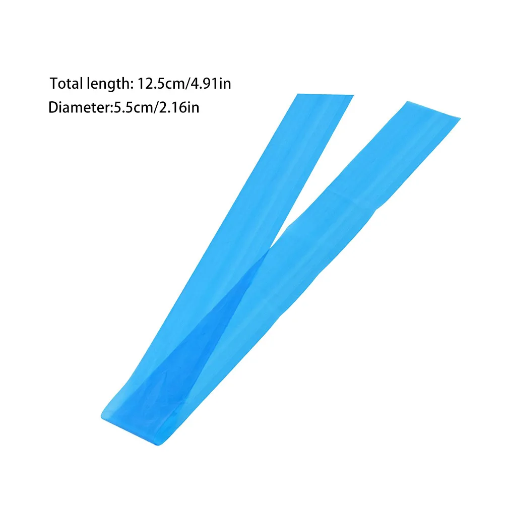 100개 일회용 타투 클립 코드 슬리브 프리미엄 소재 소음 감소 보호 대형 타투 작업용 타투 클립