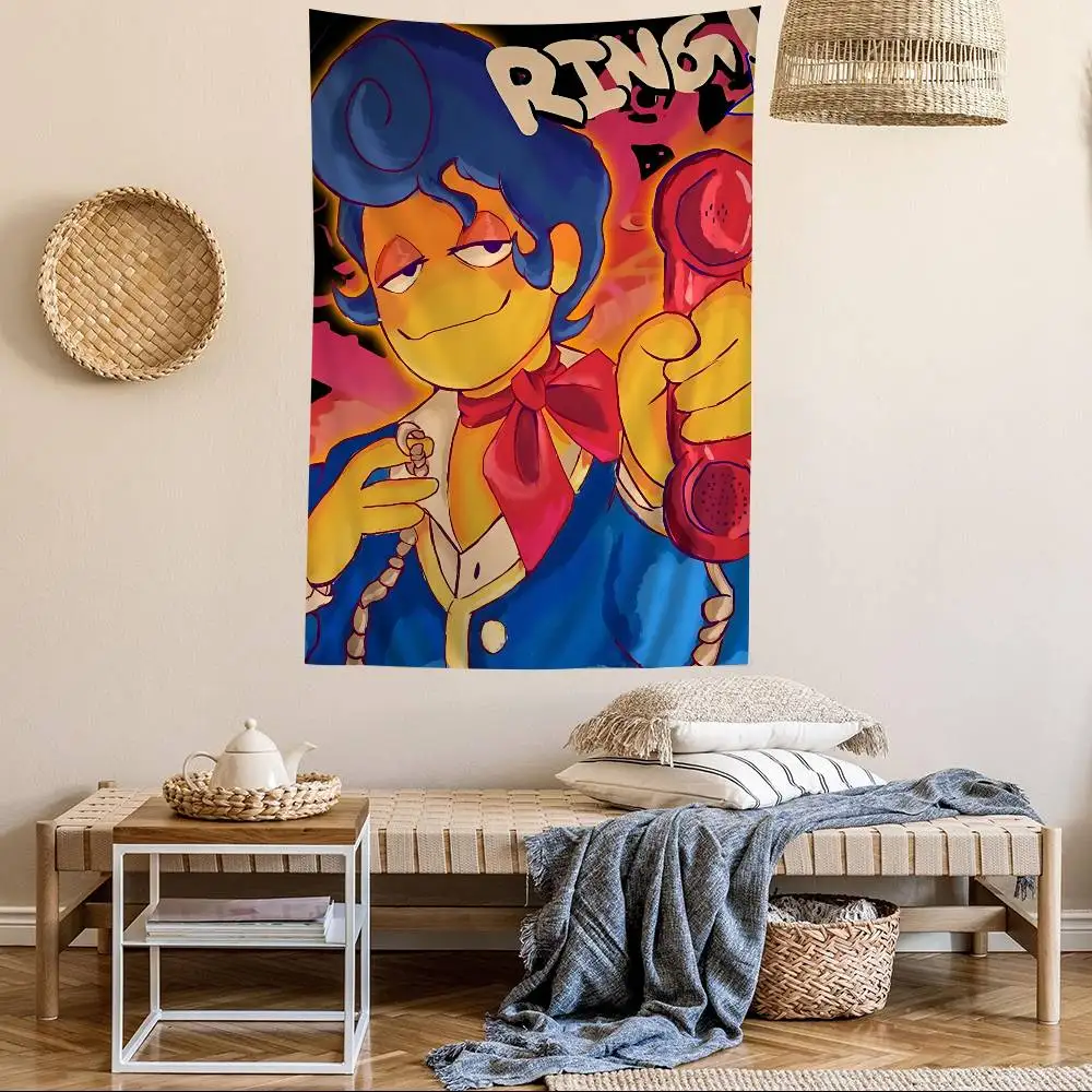 Horror Game Welcome Home Wally Darling Hanging Bohemian Tapestry Cheap Hippie Wall Hanging Bohemian Wall Tapestries Mandala Wall