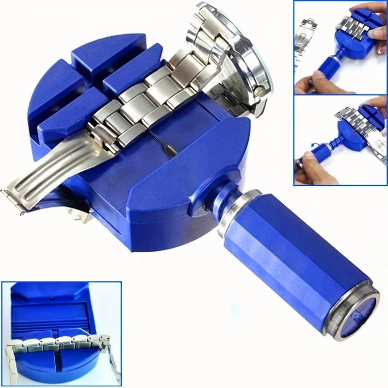 2pcs Watch Link Removal Tool Kit, Watch Band Tool Strap Chain Pin Remover Repair Tool Kit For Watch Band Strap Adjustment