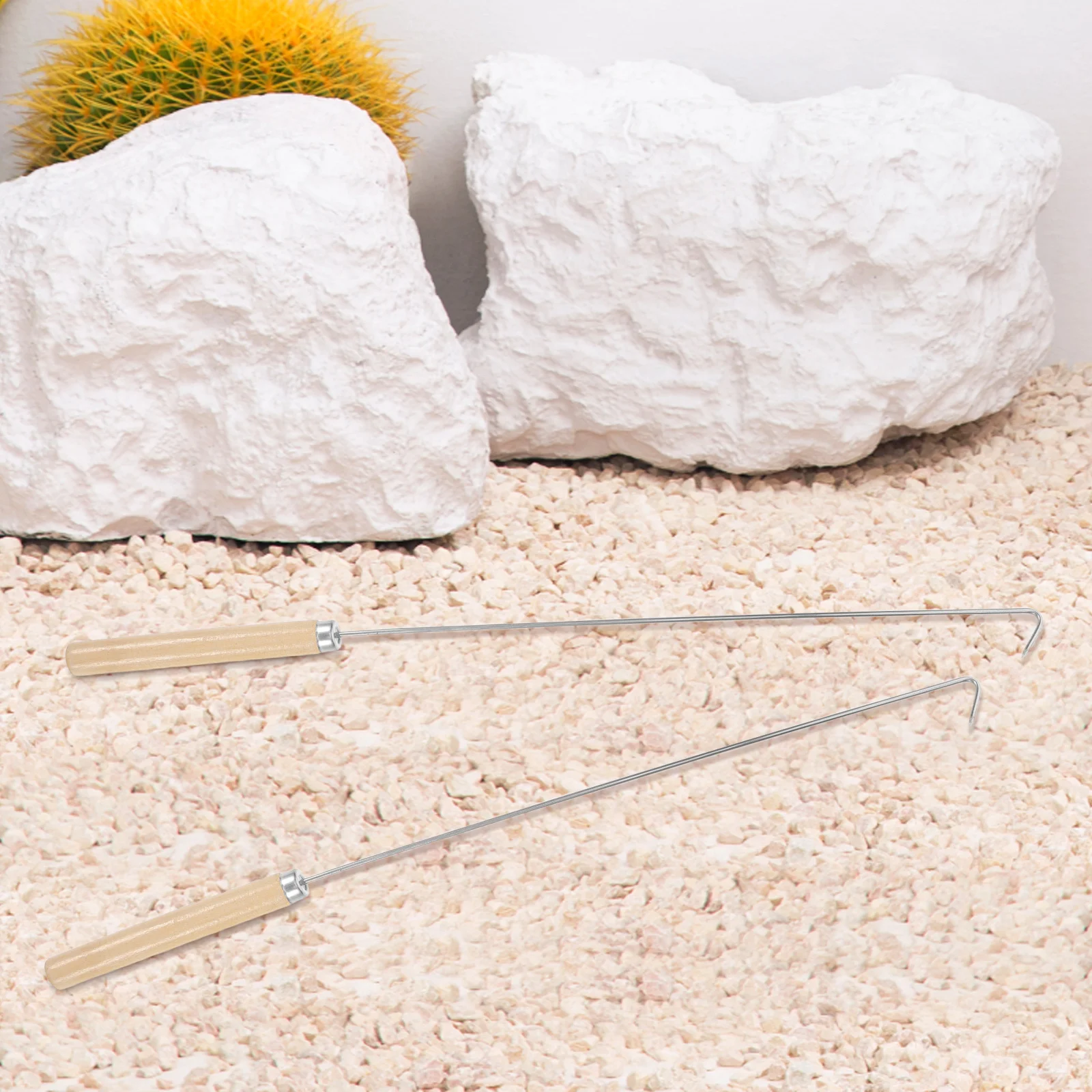 

4pcs Waterfall Cleaning Tool Spillway Debris Removal Pick For Garden Fountain Outdoor Water Features Maintenance Pool Stone