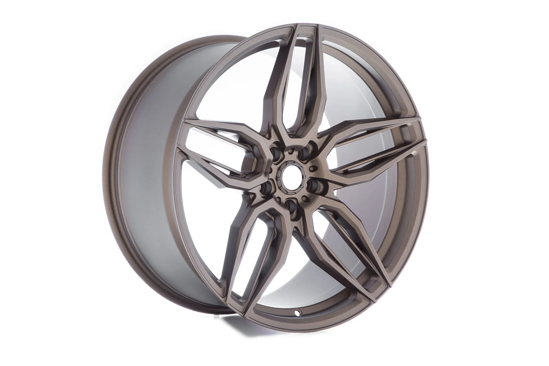 Advanced Design Sense 18 20 22 Inch Car Forged Alloy Gold Chrome Wheels 5x114.3 5x120 5x130 Rim