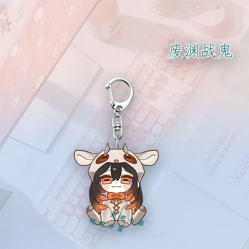 Anime GACHIAKUTA Rudo Enjin Zanka Riyo Jabber Acryl Schlüsselanhänger Schlüsselanhänger Anhänger Ketten für Zubehör Tasche Fans Geschenke – Detail 1