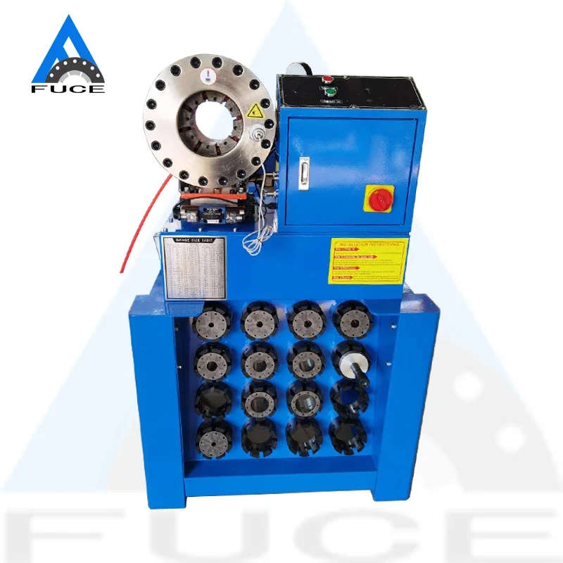 

Professional Manufacturer up to 2'' Hose Pipe Pressing Machine Metal Used Portable Press Hydraulic Crimping Machine