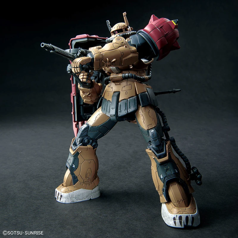 

Bandai Ms-06F Zaku2 F Type Solari Фигурки Rx-78 E Gundam EX Аниме Фигурка Сборная модель на складе