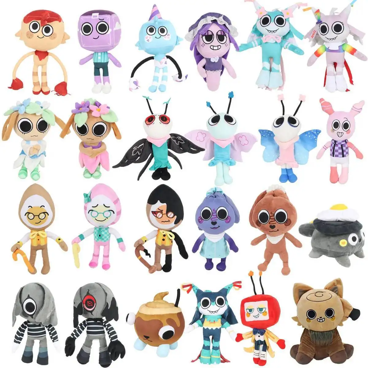 ダンディーズワールドぬいぐるみ グーディ ダンディーズワールドぬいぐるみ ホラーゲーム ソフトぬいぐるみ かわいい枕人形おもちゃ 子供用 クリスマスギフト