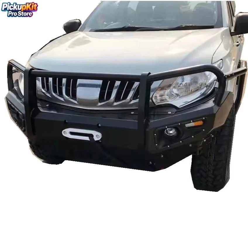 

Slap-Up Heavy-Duty 4wd Steel Front Bumper Bull Bar for Triton L200 MQ