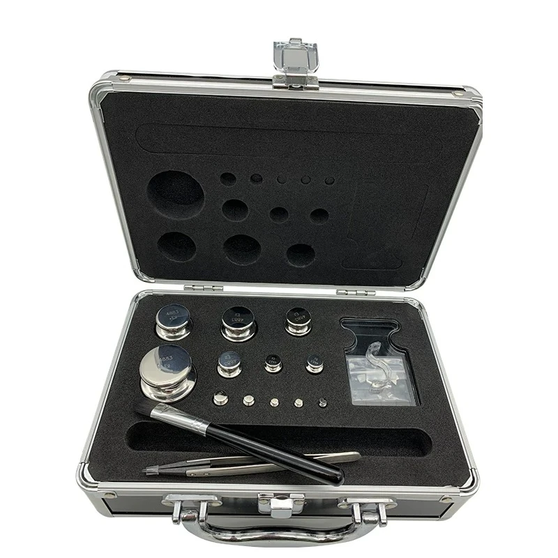 E2 Class Calibration Weight , Non-Magnetic Stainless Steel Weight Set 1g-100g