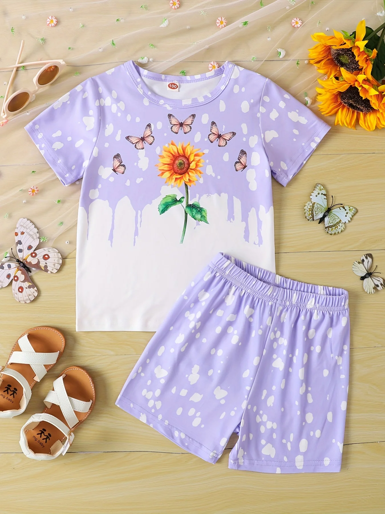 

2PCS Children's Sets Mother Kids Clothes Boys Girl T-Shirt Shorts Summer Casual Short Sleeve Baby Children Clothing Toddler Suit