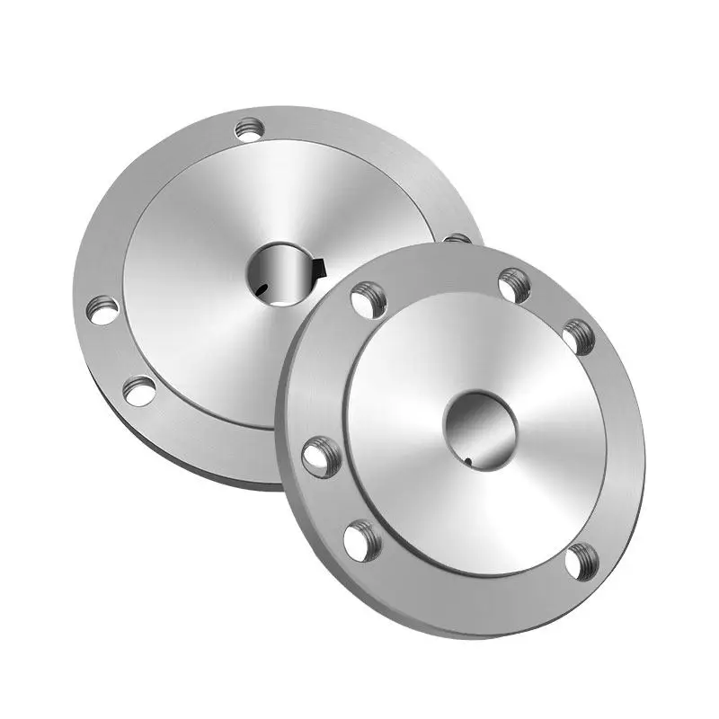 K11-80 100 Three-jaw chuck motor shaft, four-jaw single-action 125 flange transition plate cast iron
