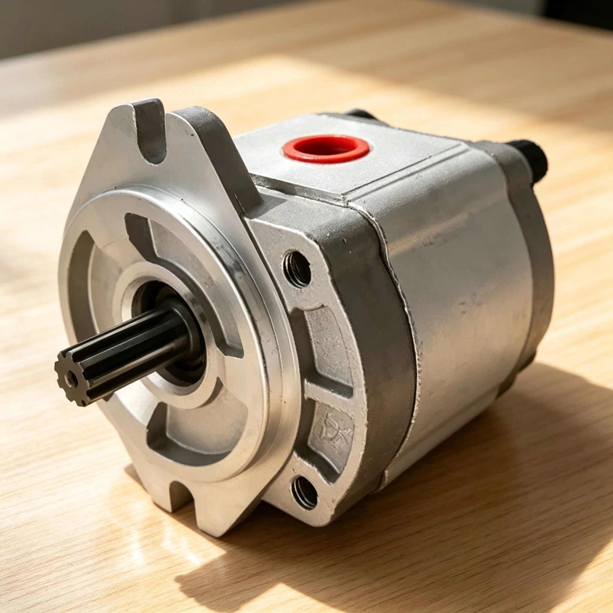 Mini Excavator Gear Pump Spline Shaft 9teeth PGP Hydraulic Gear Pump PGP596G92 PGP5106GLP PGP5106SLP PGP5106G3LP PGP5108SLP
