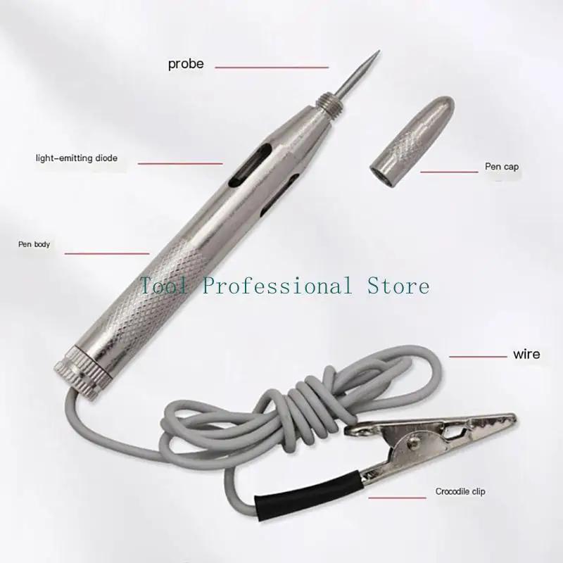 57QF Circuit Repair Testing Pen User Friendly Electrical Tester Pen for Troubleshooting and Repairing Electrical System Gift