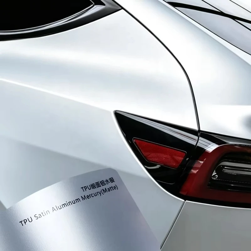 Hot-selling TPU satin aluminum silver matte car film self-repair anti-scratch hydrophobic discoloration body film