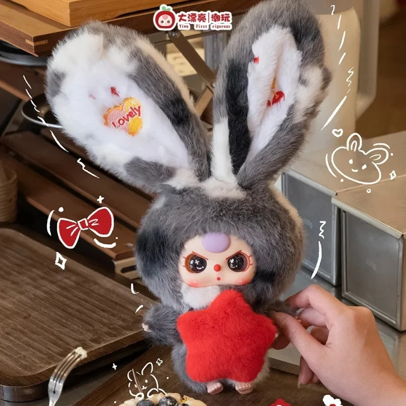 

Baby Three V3 Lily Rabbit Little Town Series Blind Box Action Figure Toys Kawaii Dolls Mystery Box Girl's Birthday Surprise Gift