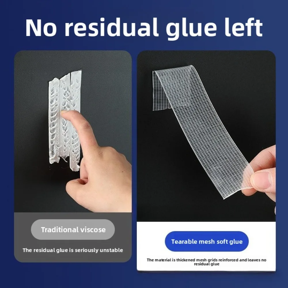 Nano Grid Tape Acrylic Double-sided Tape Transparent Waterproof Traceless HighTemperature Resistant Water Washing Magic Adhesive
