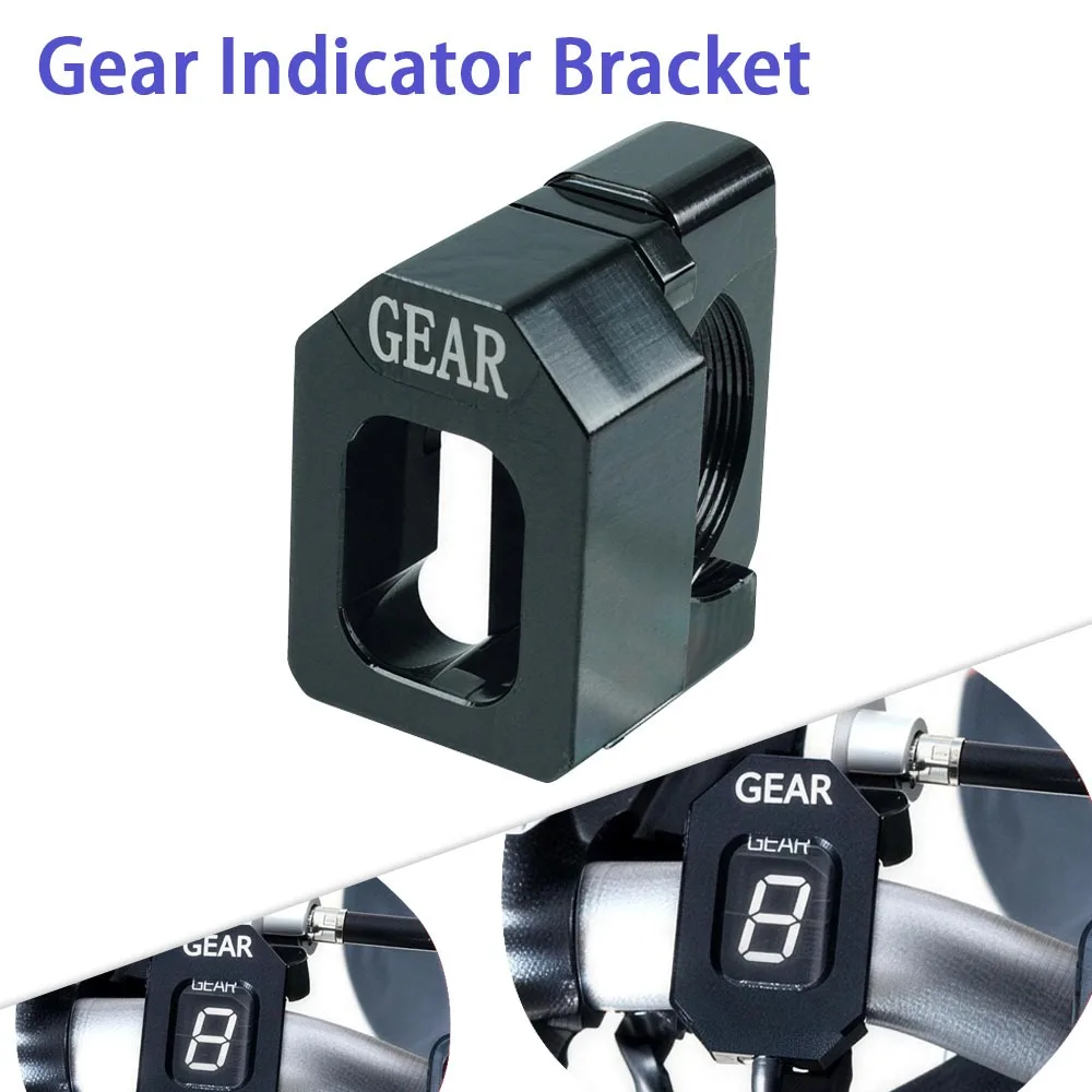 

Motorcycle Gear Indicator Stand Aluminum Alloy Speedometer Tachometer Bracket Fit For Most Motorcycles Universal