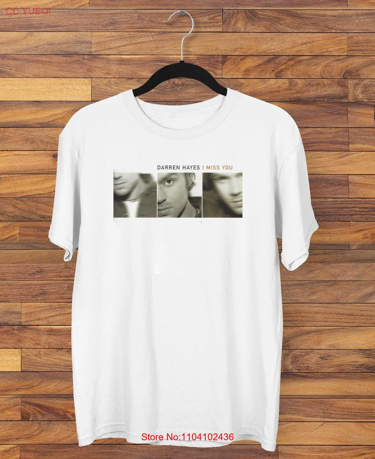 NEW Darren Hayes album white T-shirt short sleeve All sizes XA319