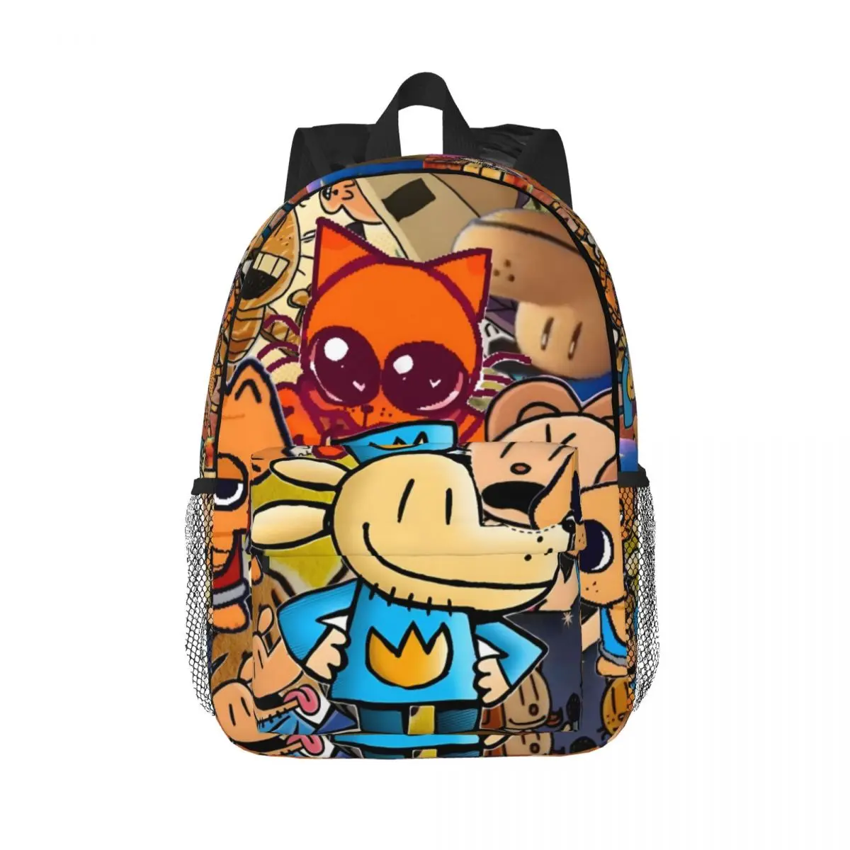 Custom D-Dog Man Waterproof Backpack Trendy Girls Boys Laptop School Book Bag