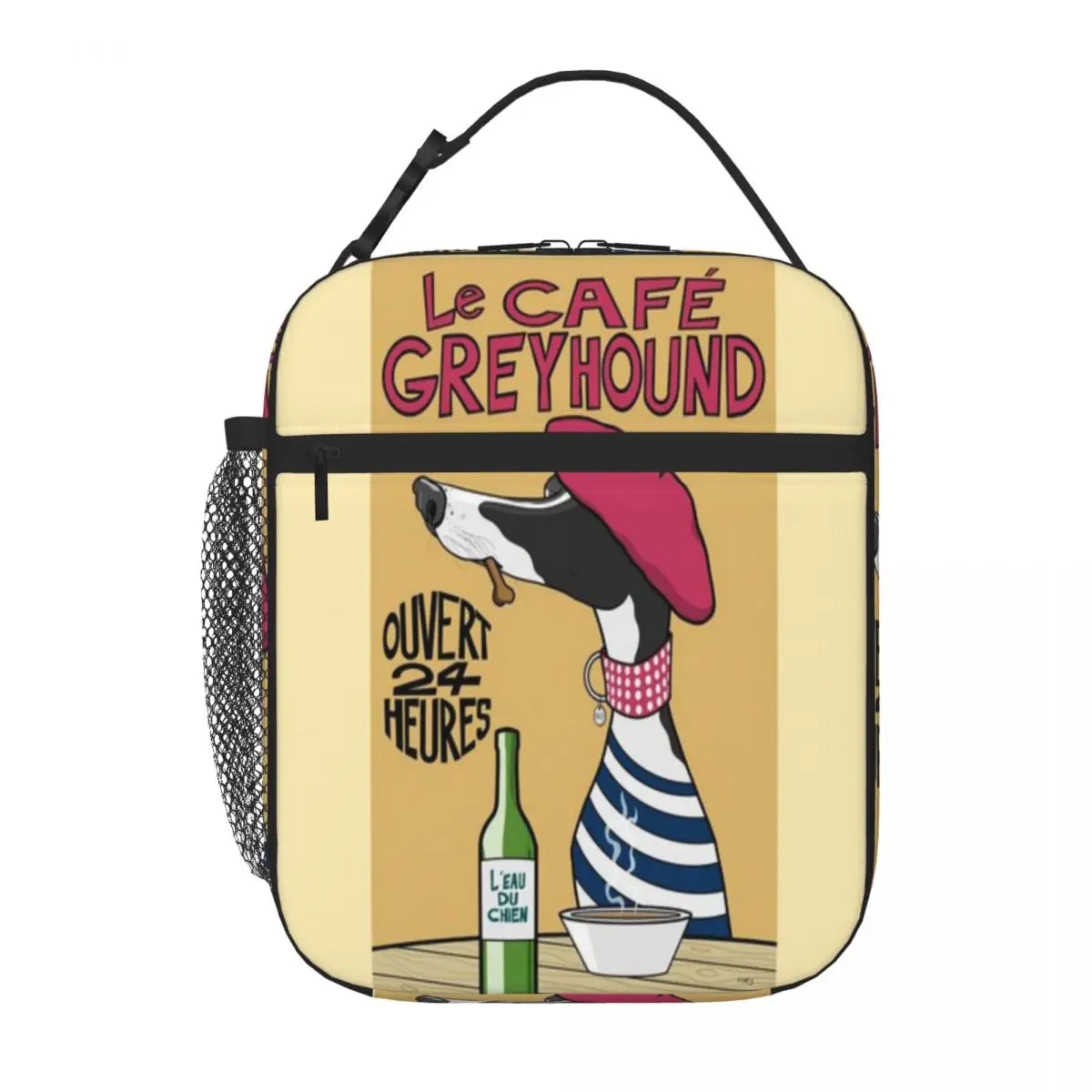 Bestselling Le Caf Greyhound Military Style Commuter Lunch Bag Long Drive Neoprene Lunch Bag