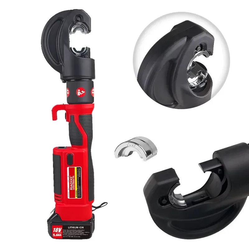 GES-400B Battery Powered Hydraulic Cable Electric Hydraulic Wire Cable Crimping Tool Electric Cable Lug Crimping Tool view 2