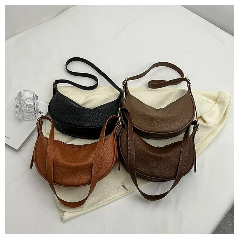 Premium Sense Bag Women's Large Capacity 2026 New Trendy Fashion Women's Shoulder Messenger Bag Spring Popular Dumpling Handbag