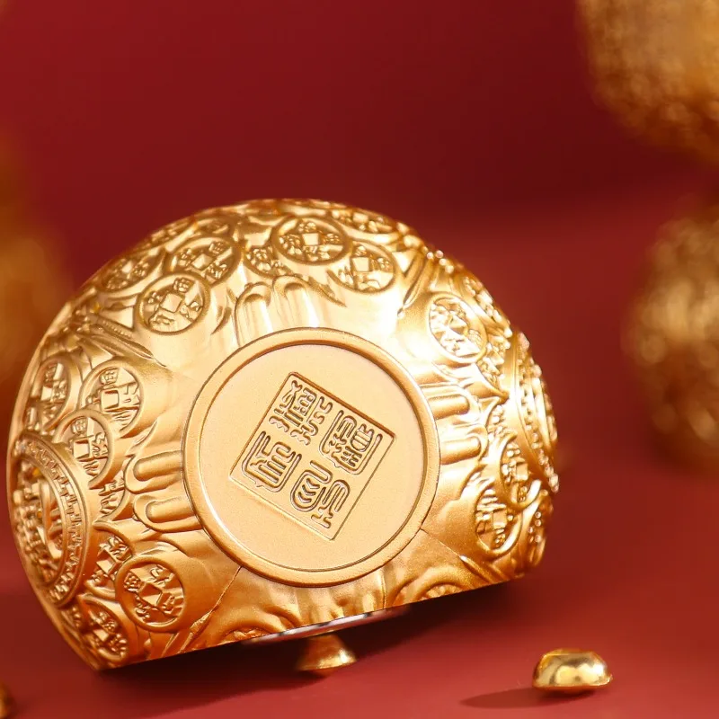 Forbidden City History Museum Metal Fridge Magnet Chinese Imperial Golden Bowl Design Cultural Creative Souvenir Shaanxi Travel