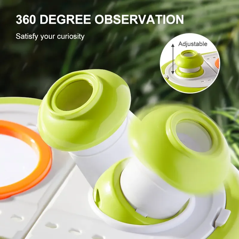 Mideer Bug Viewer Outdoor Insect Box Magnifier Observer Kit Catcher Cage Kids Science Nature Exploration Tools Educational Toy