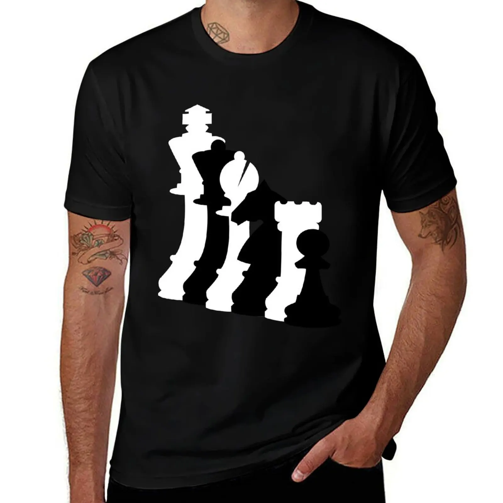 

Chess T-Shirt t shirt personalised man graphic t shirt man t shirts cotton T-shirt