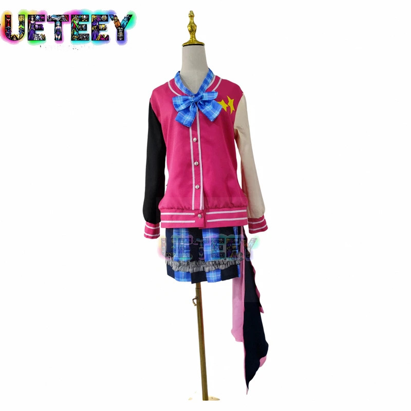 

UETEEY The Idolmaster Shining Colors Sonoda Chiyoko Idol Birth Cosplay Costume Halloween Costume Set Custom Size