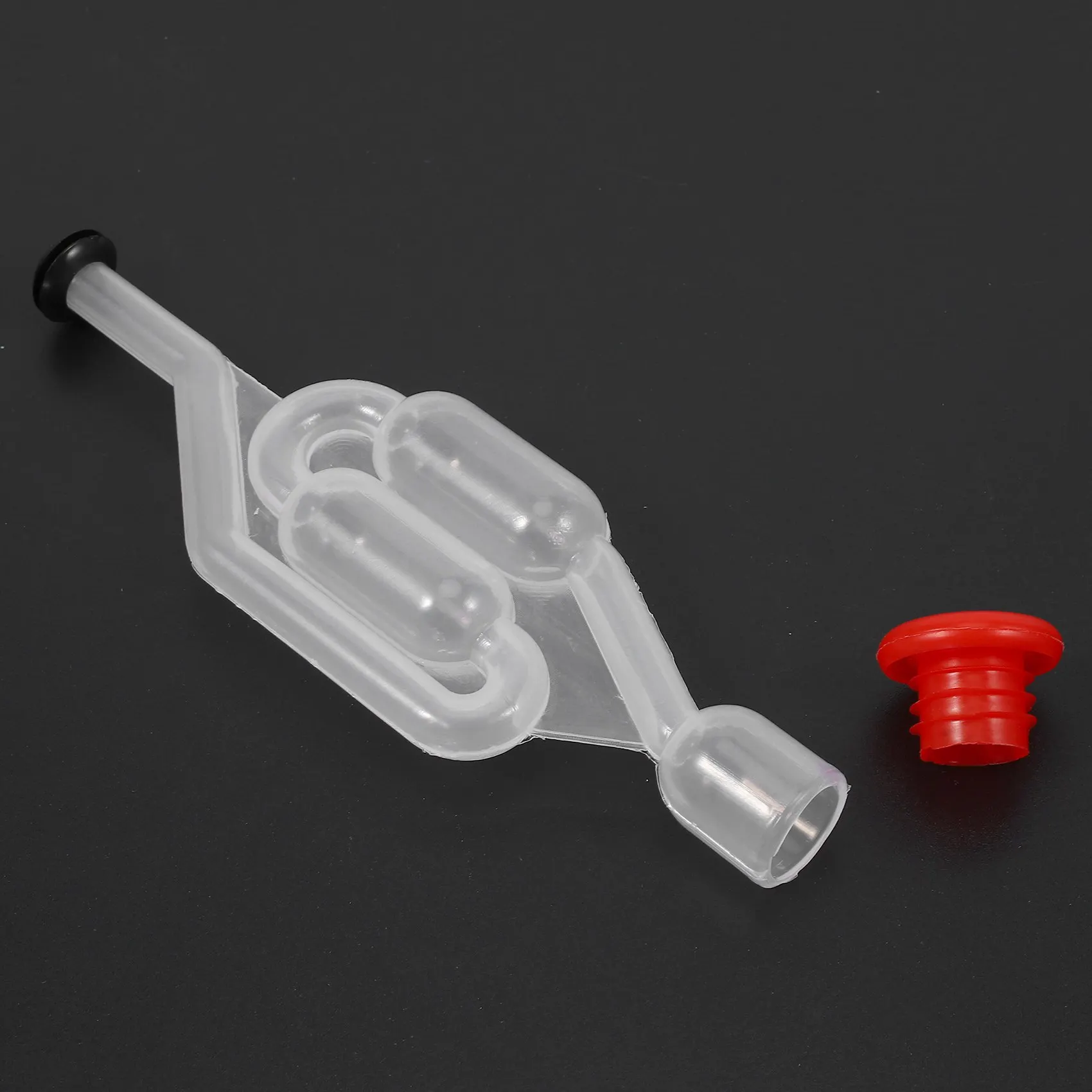 Best 10Pcs Wine Beer Fermentation Check Valve Water Seal Airlock Home Winemaking Exhaust Valve Fermenter Yeast Homebrew Tools