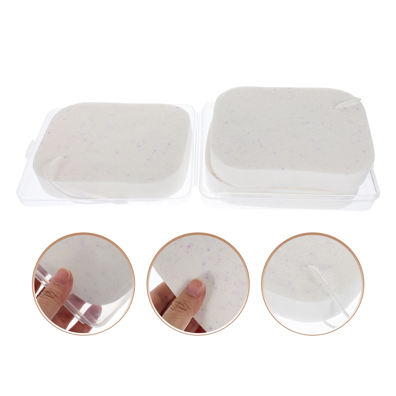 

Sponges Exfoliating for Face Cleansing Facial Wash PVA Tool Makeup Cleaning Soft