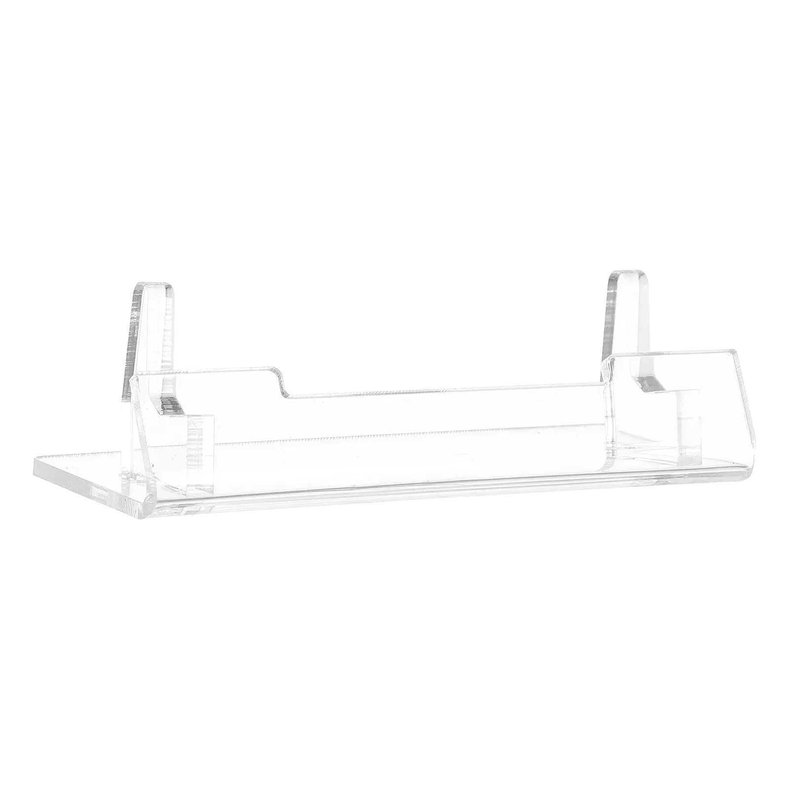 

Versatile Clear Acrylic Mobile Phone Tablet Holder Stand Sturdy Portable Display Stand for Office Home Gaming Console