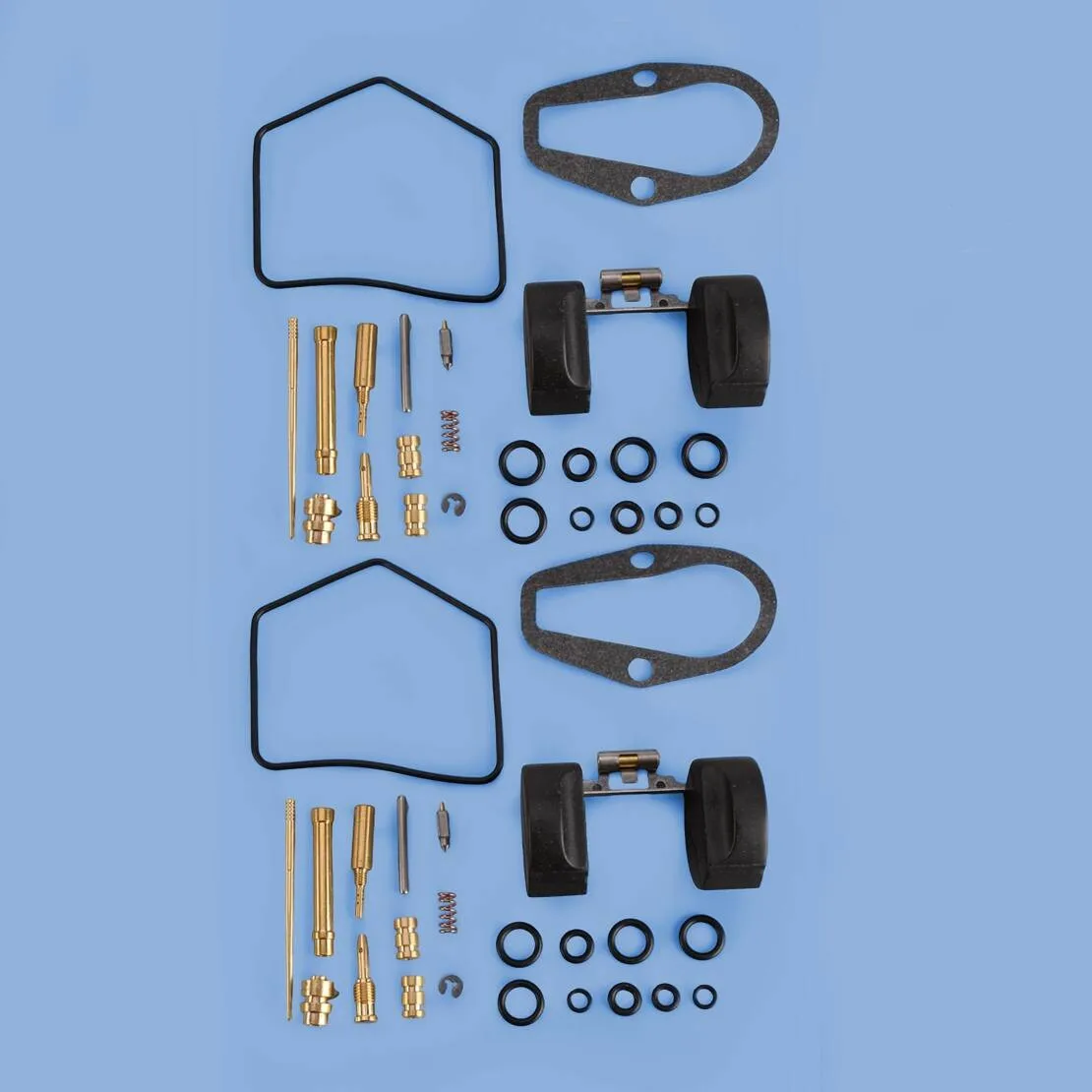 

2x Carburetor Rebuild Kits Fit For Honda CB500 Four 1971-1973 - High-Quality Replacement Parts with Complete Components