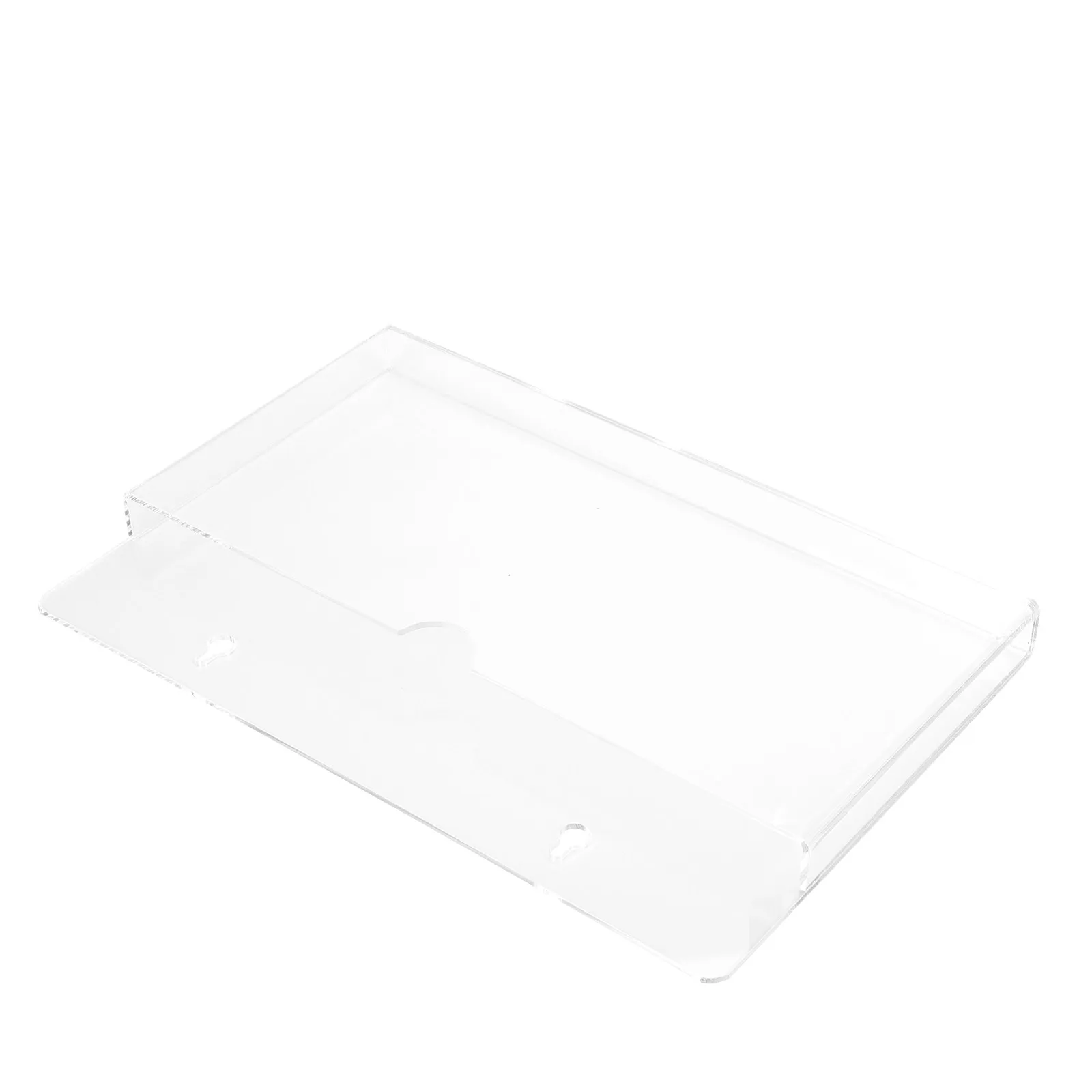 1Pcs Premium Acrylic Wall-Mounted A4 File Storage Organizer Transparent Document Box for Magazines Periodicals Certificates Neat