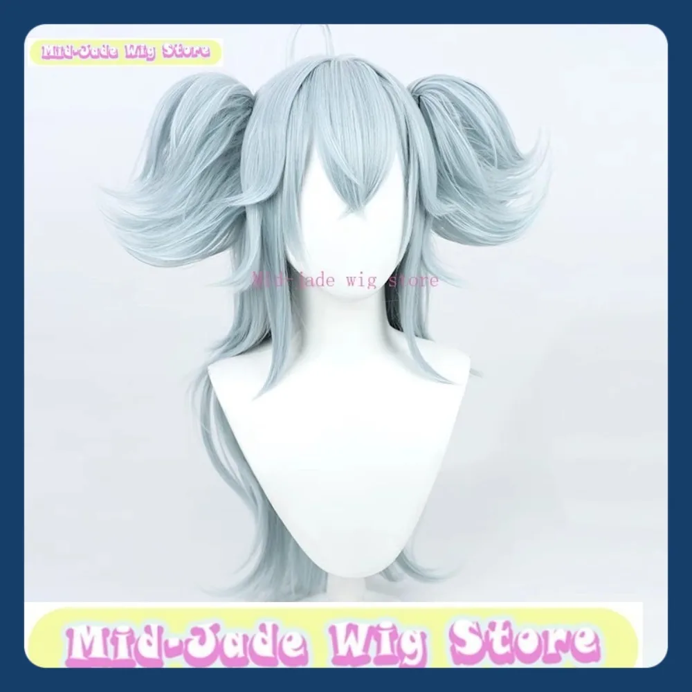 Mid-jade peruca loja para meninas frontline florance cosplay peruca anime jogo rpg cabelo sintético trajes de festa de halloween adereços