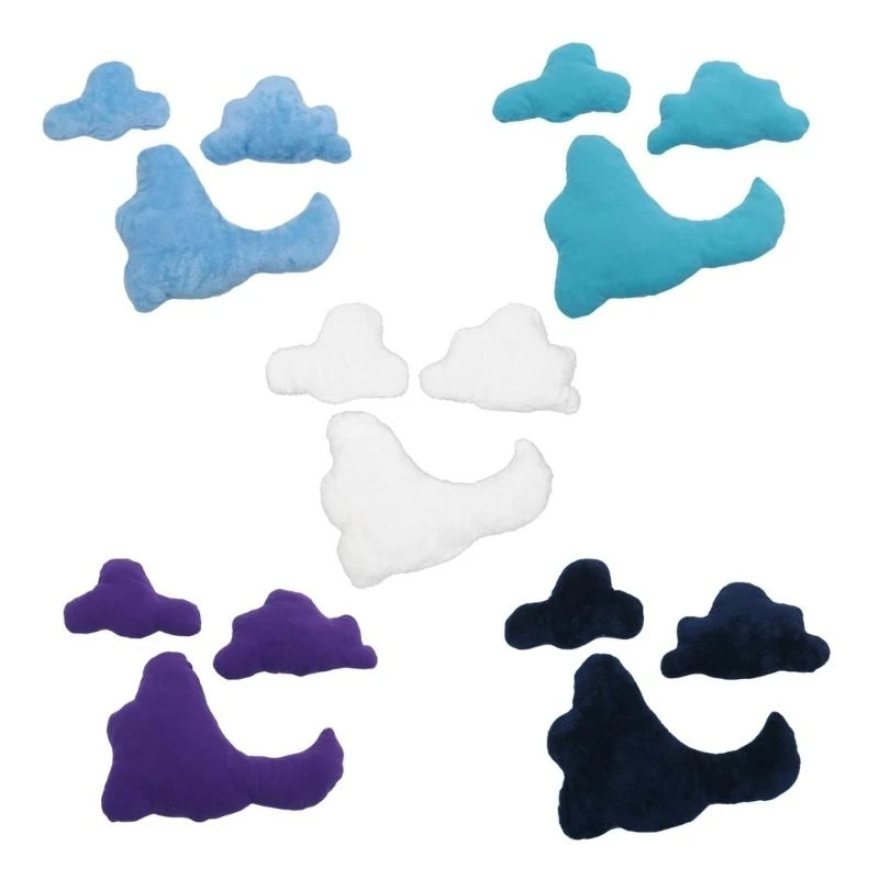 J15U الطفل التصوير الدعائم خلفية سحابة تشكل وسادة الرضع صور الدعائم عناق وسادة الوليد فوتوستوديو خلفية ديكور