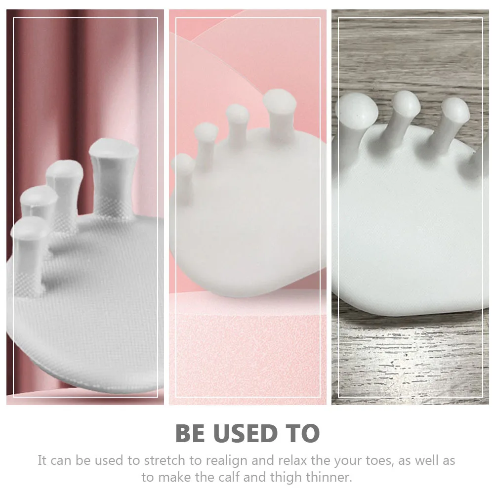 1 paar Teen Corrector Voet Training Tools Voor Hallux Valgus Correctie Tpr Orthopedische Stretching Apparaat Teen Separator Kalf Training