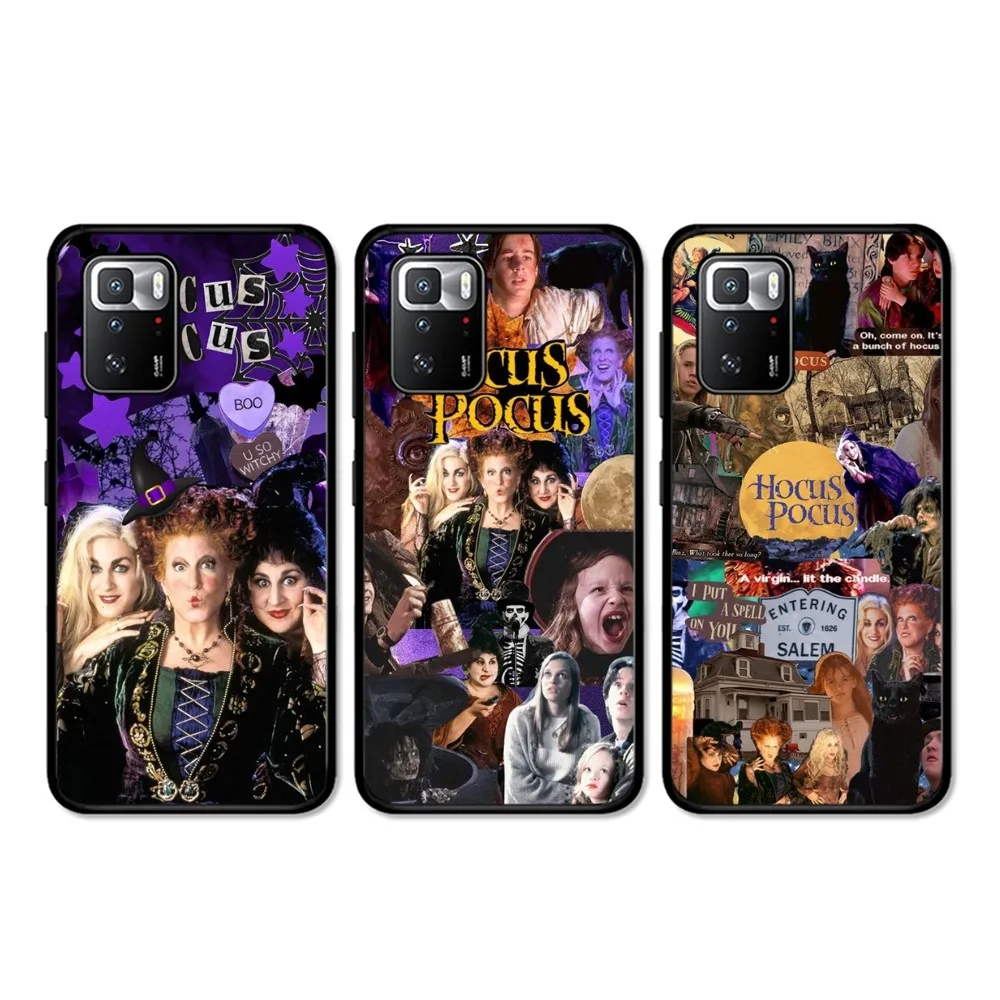 H-Hocus P-Pocus Phone Case For Redmi 5 6 7 8 9 10 plus pro 6 7 8 9 A GO K20 K30 K40 pro plus F3 Fundas