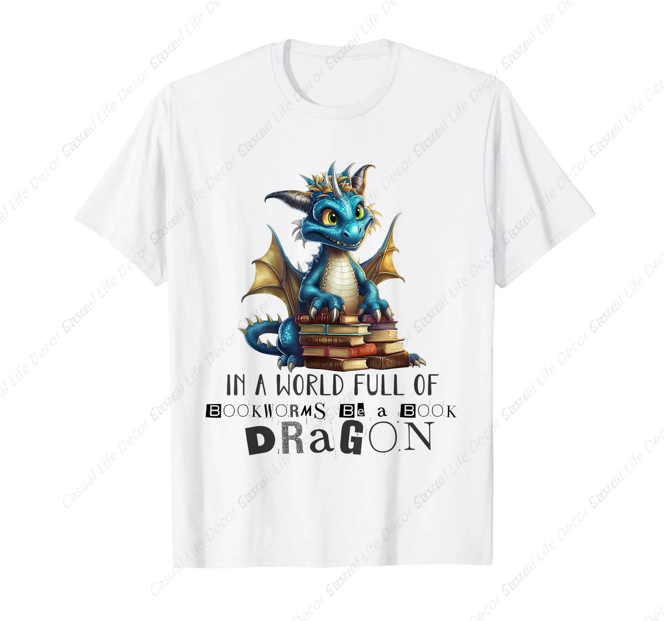 

Cute Dragon Book Quote Design For Dragon Book Love T-Shirt