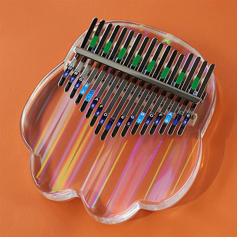 8 Keys Mini Kalimba Portable Wooden Thumb Piano With Lanyard Finger Piano Musical Instrument Exquisite Gift Set For Kids Adults