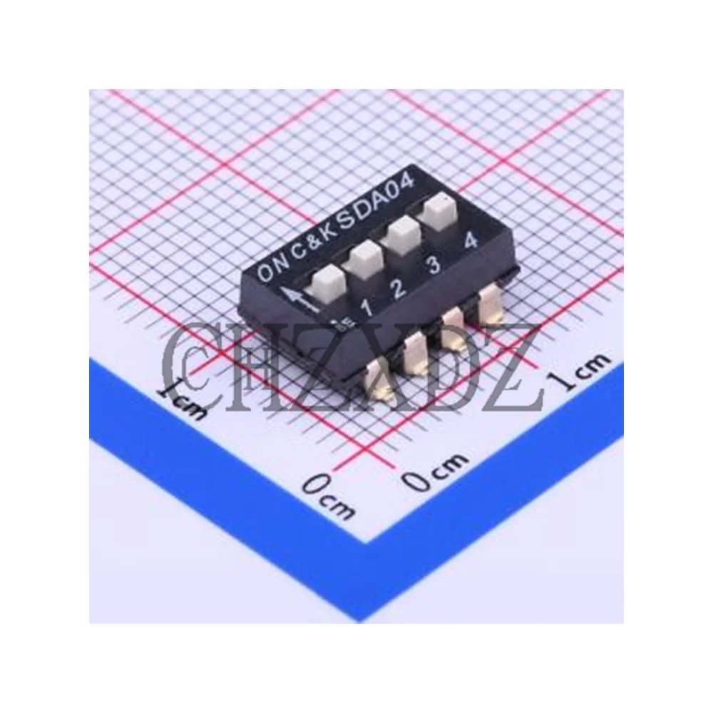 100% Original SDA04H1SBD DIP Switch/SIP EXT ACT 4 POS SDA04 【Pre-sale】