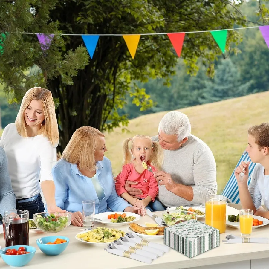 Germiwipe القياسية منديل ورقي Band منديل الدائري الذاتي لاصق 200 قطعة ماتي الذهب والفضيات يلتف العصابات الجدول إعداد الزفاف Ev