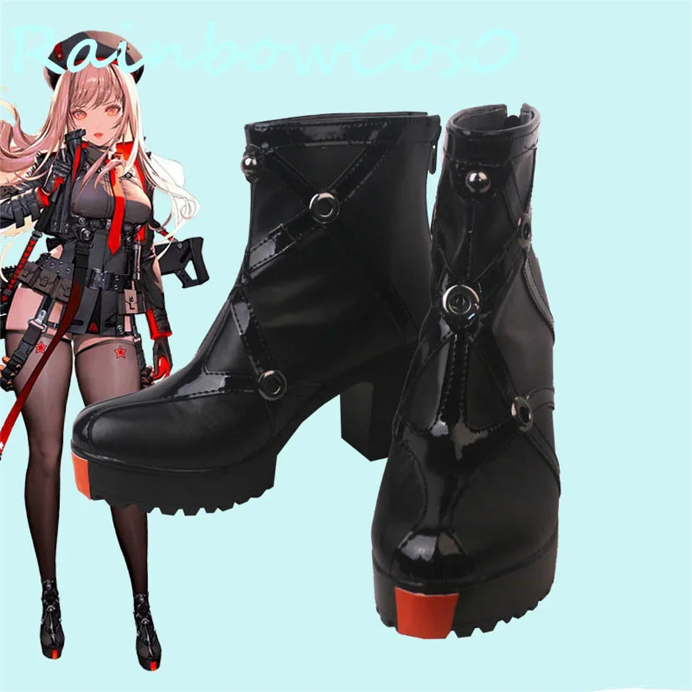 

NIKKE The Goddess of Victory Rapi Cosplay Shoes Boots Game Anime Halloween Christmas RainbowCos0 W2818