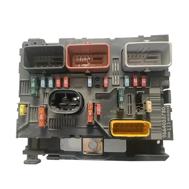 9664055780 9664826080 6500FH Fuse Box Control Unit Assembly BSM-L11 For Peugeot 307 Citroen C4 Low Configuration