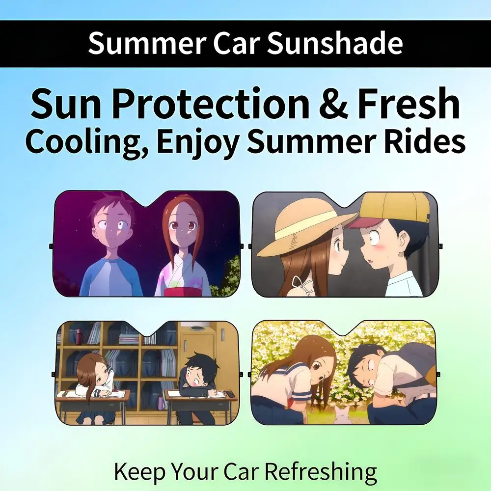 

TTeasing Master Takagisan Sun Visor Retractable Car Windshield Sun Shade UV