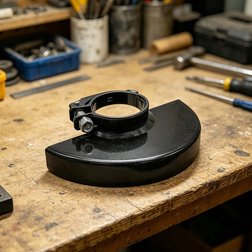 Fast-Detach 125mm Grinding Guard 43mm Bore Dust Shield Safety Cover for Angle Grinder Models with Standard Mounting