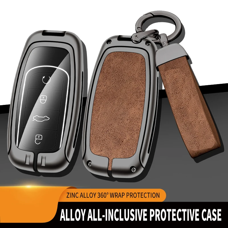 

Car Key Case For Chery A5 A1 E5 A3 Fulwin Cowin Easter Fora Cielo T11 M11 Elara Ego Zinc Alloy Remote Control Protector Key Fob