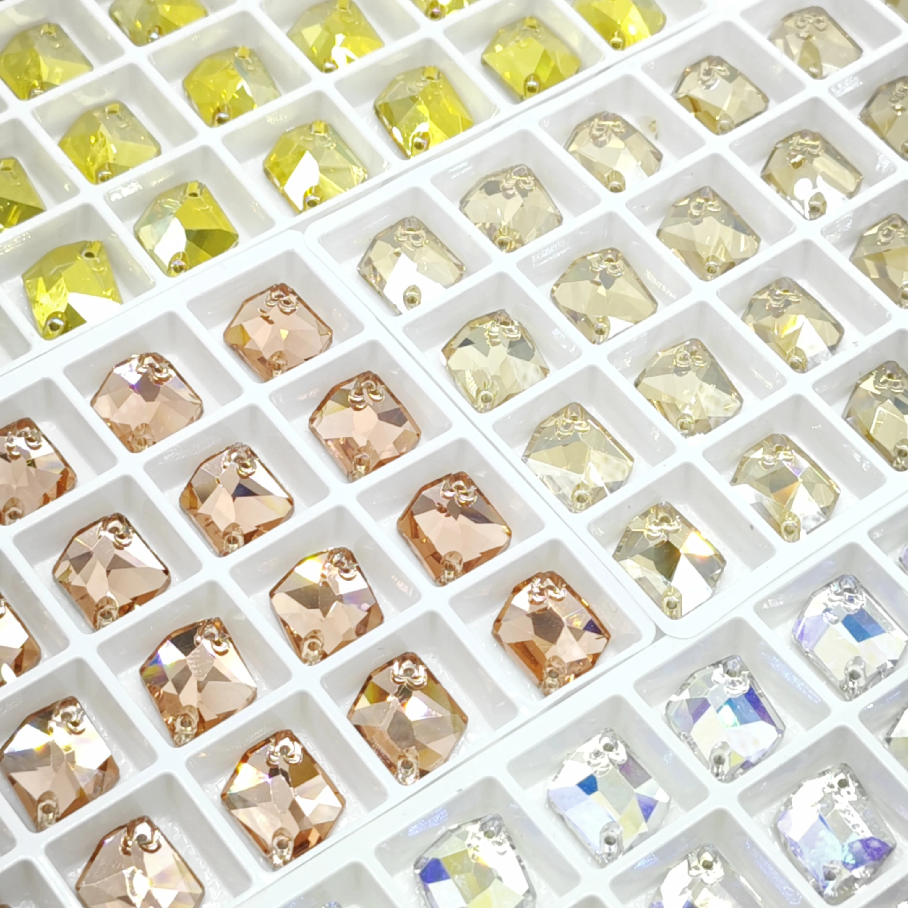 

5A стеклянные пришивные стразы с золотой спинкой, космическая 10*14 мм, 28 шт./упак., свободные швейные стразы с плоской задней частью для DIY, сумки для одежды и обуви